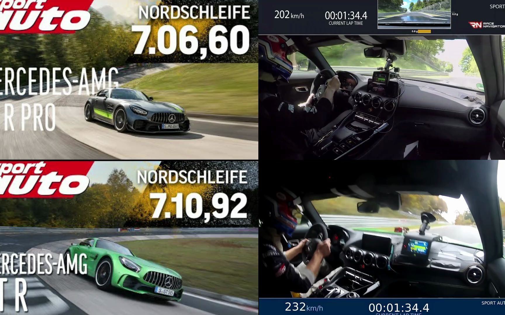 活动作品奔驰amggtrvsgtrpro纽博格林北环圈速对决