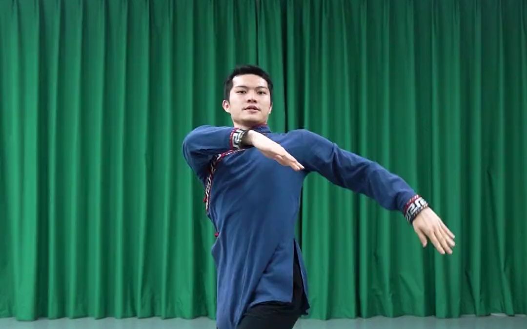 潇洒豪迈的蒙古族舞蹈《两座山》