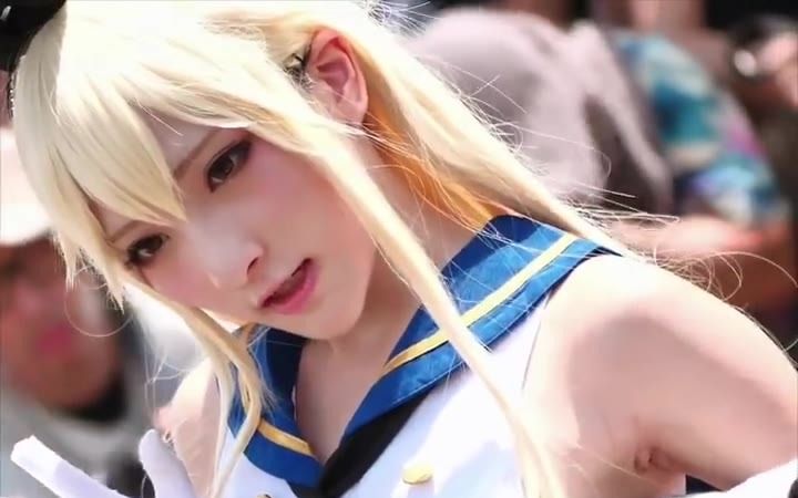 岛风cos,小裙子夏日装