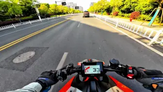 KTM1290接儿子放学是什么体验