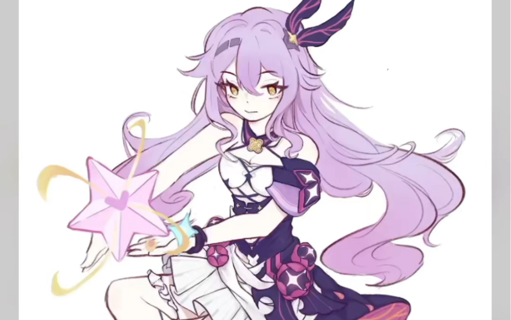 【崩坏三】如何到30秒速涂一个西琳!