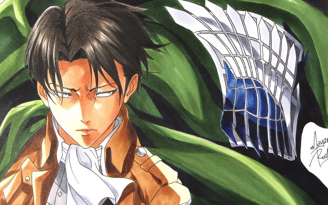 【马克笔】利威尔兵长|进击的巨人