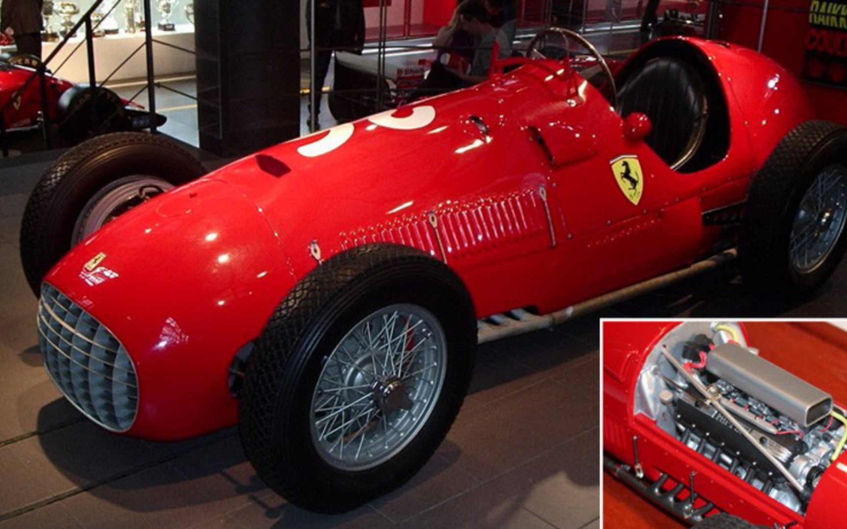 法拉利375f1穿越墨尔本市区