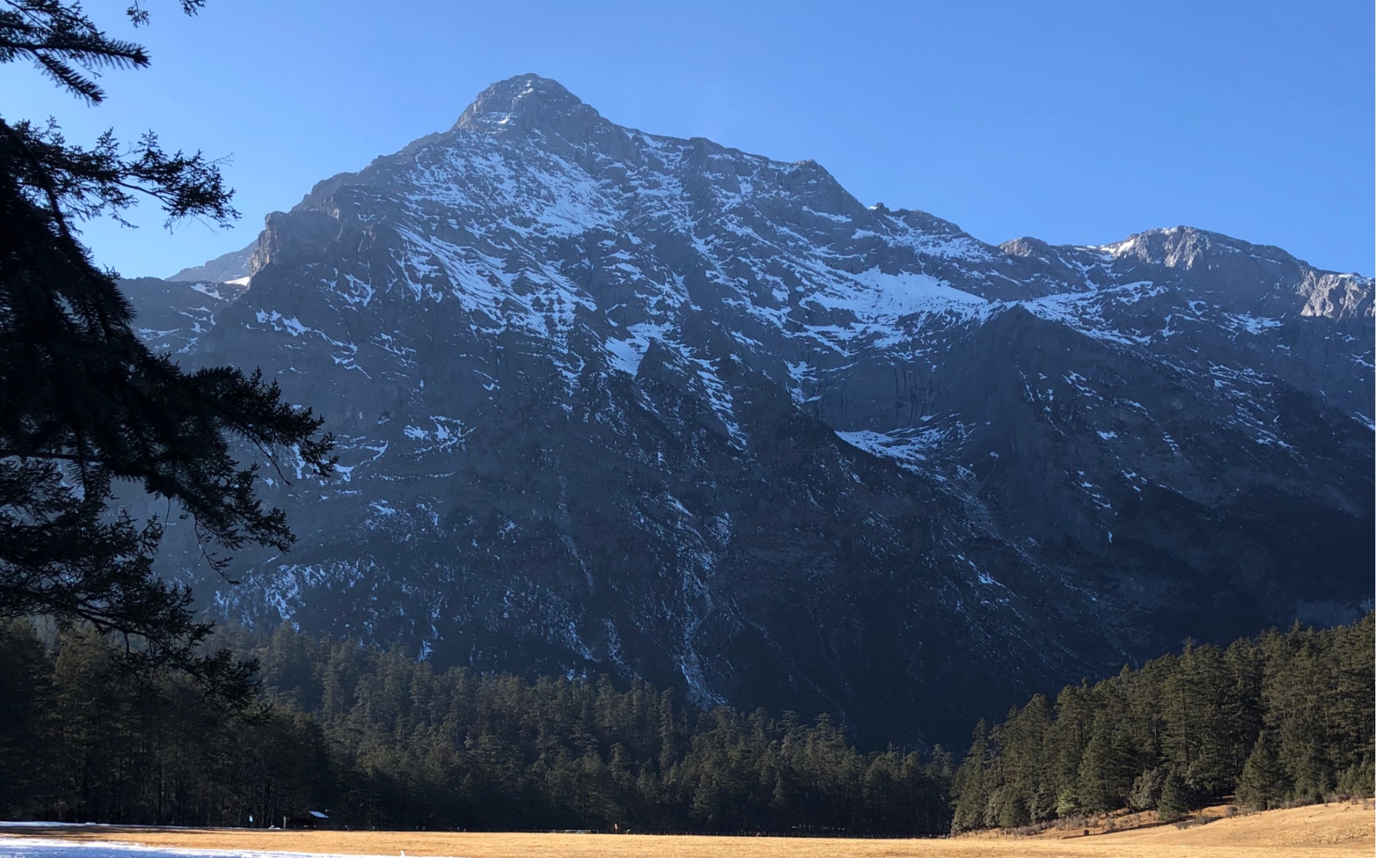 坪山索道看玉龙雪山哔哩哔哩bilibili