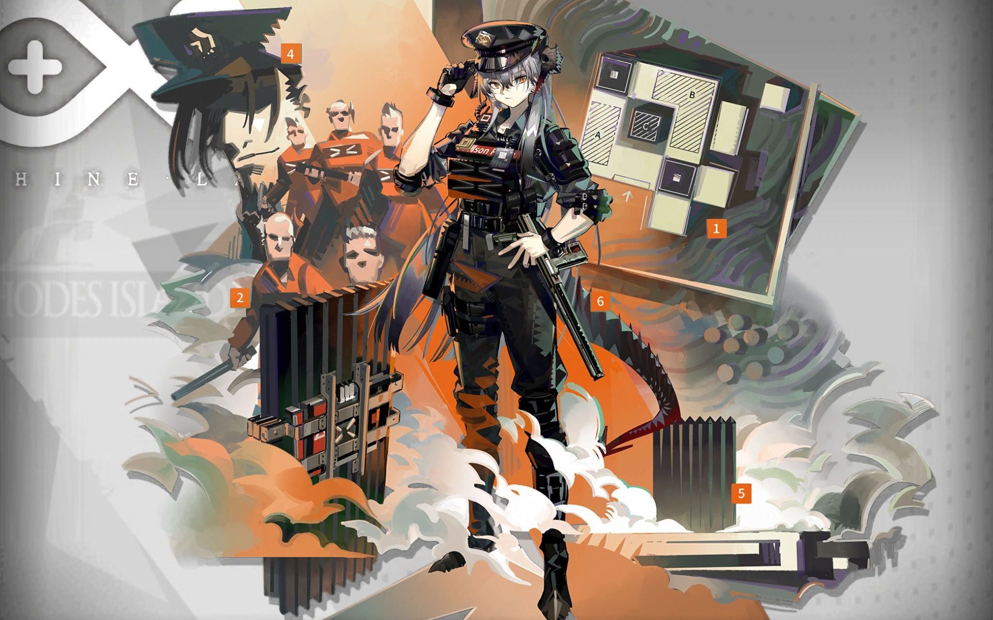 明日方舟 突袭mb-ex-8 无银灰羊龙棘刺42