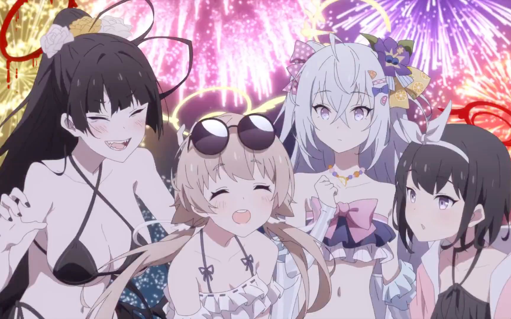 手游蓝色档案bluearchive日服动画pv中文字幕