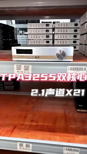 X21 2.1声道TPA3255双核心功放哔哩哔哩bilibili