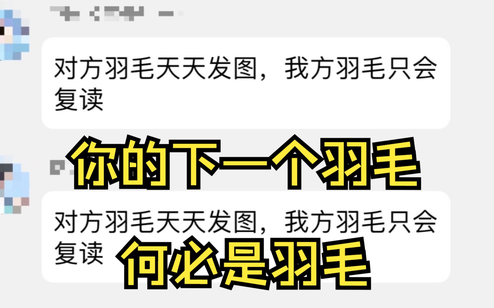 [喂狗组羽毛]《你的下一个羽毛,何必是羽毛》单机游戏热门视频