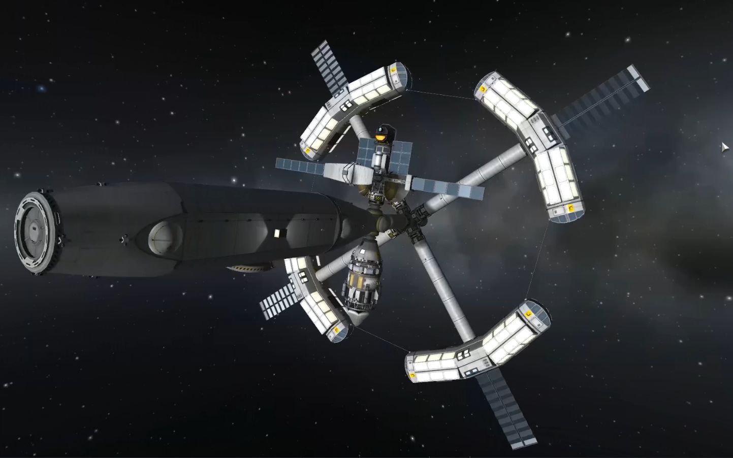 【坎巴拉太空计划】带逃生舱的人造重力空间站 第二部分 第68期