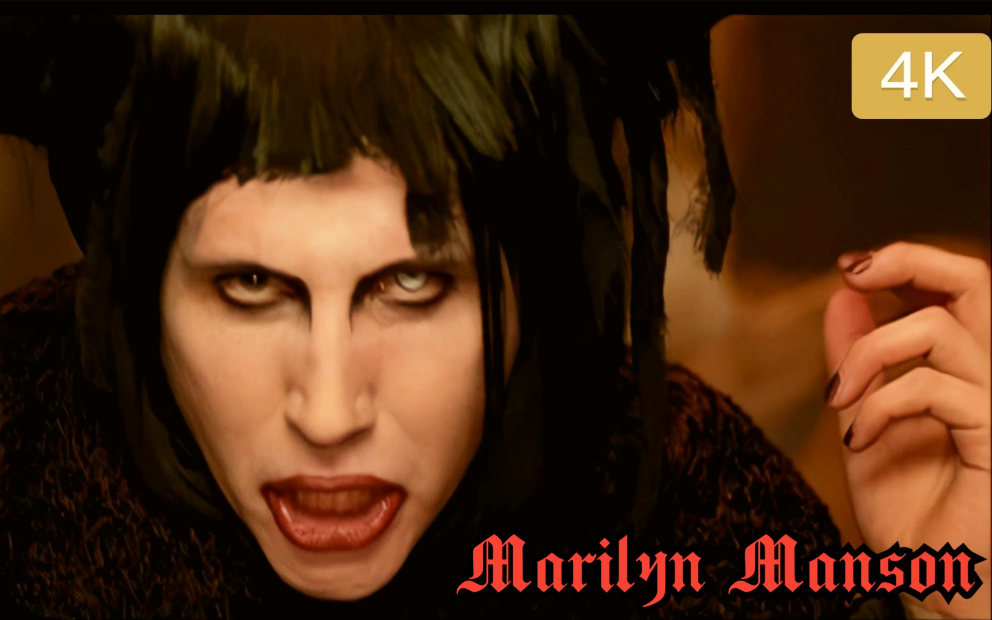 [图]【4K修复 收藏版】Marilyn Manson -《The Nobodies》MV