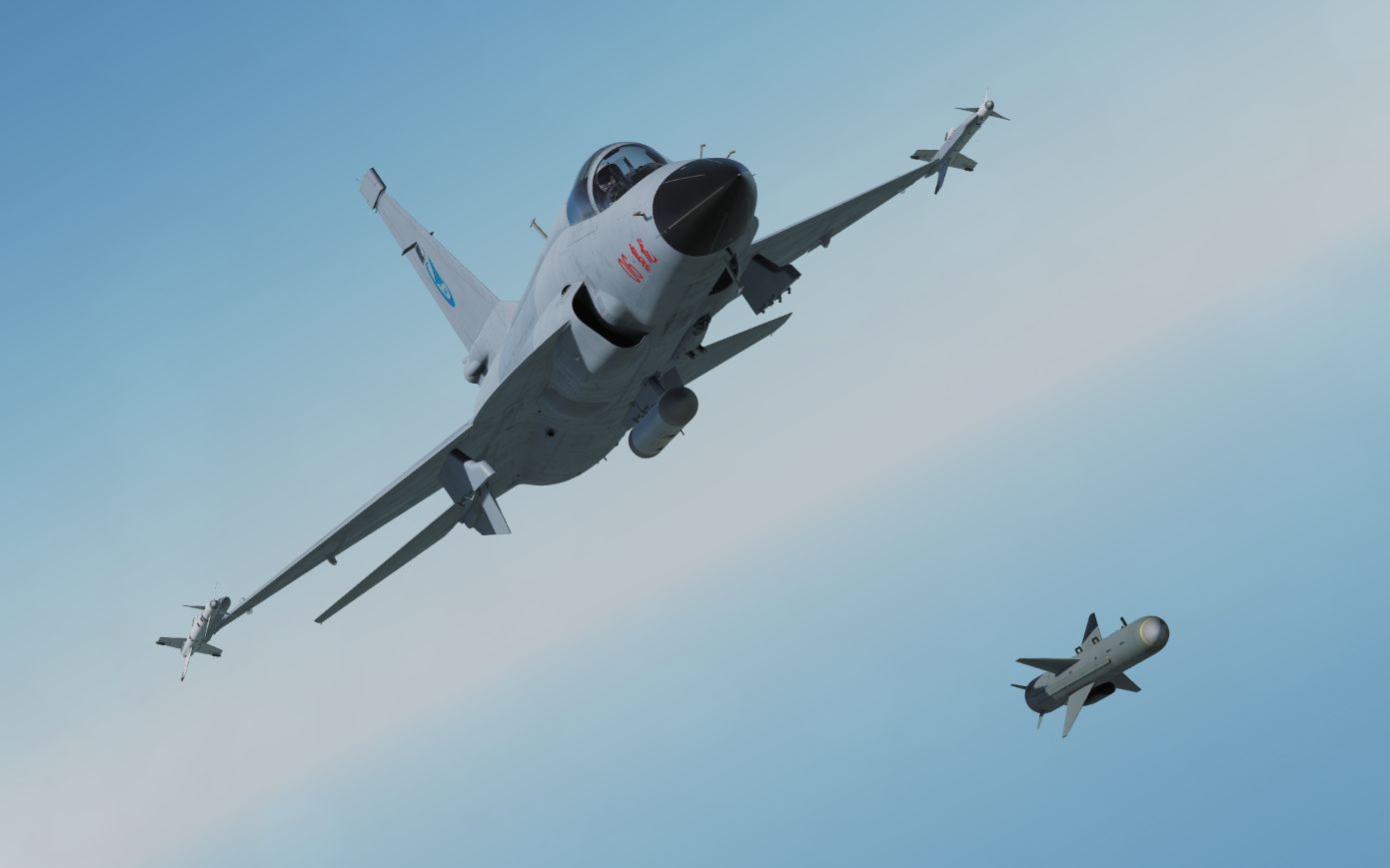 【DCS】JF17“人在回路”攻击双目标、空中目标演示哔哩哔哩bilibili