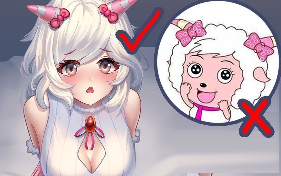 活动作品这美羊羊真白