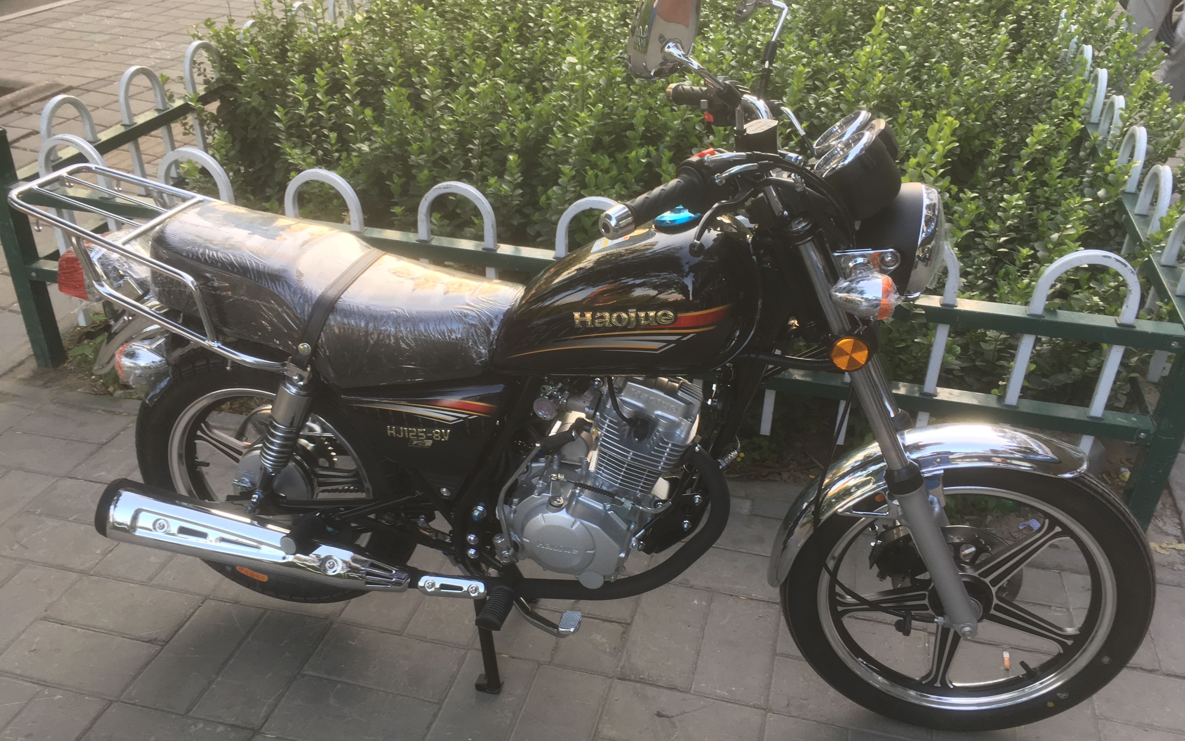 2019 haojue hj125-8v 豪爵hj125-8v 静态实拍