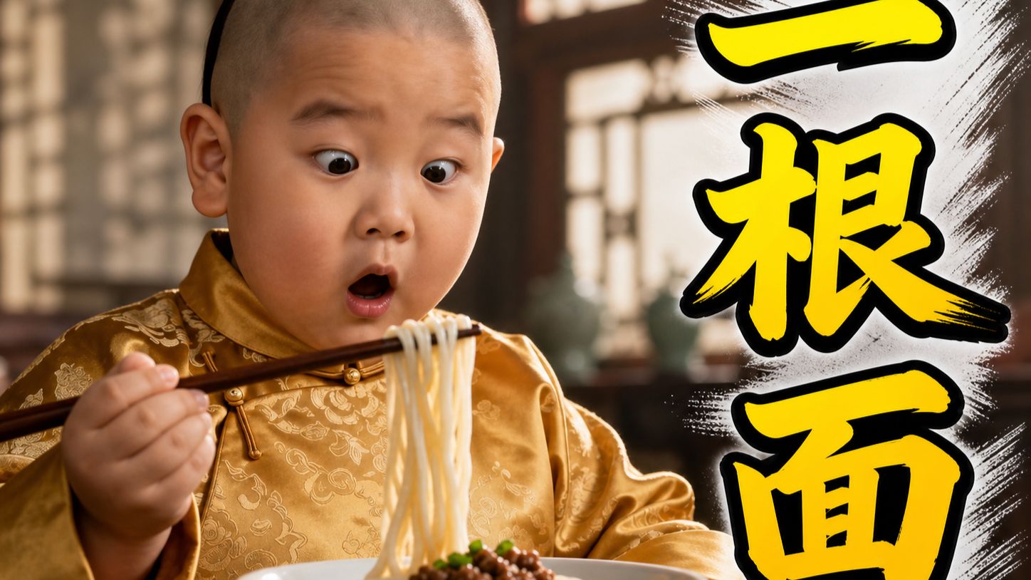 沉浸式体验清朝御厨制作一碗一根不断的面
