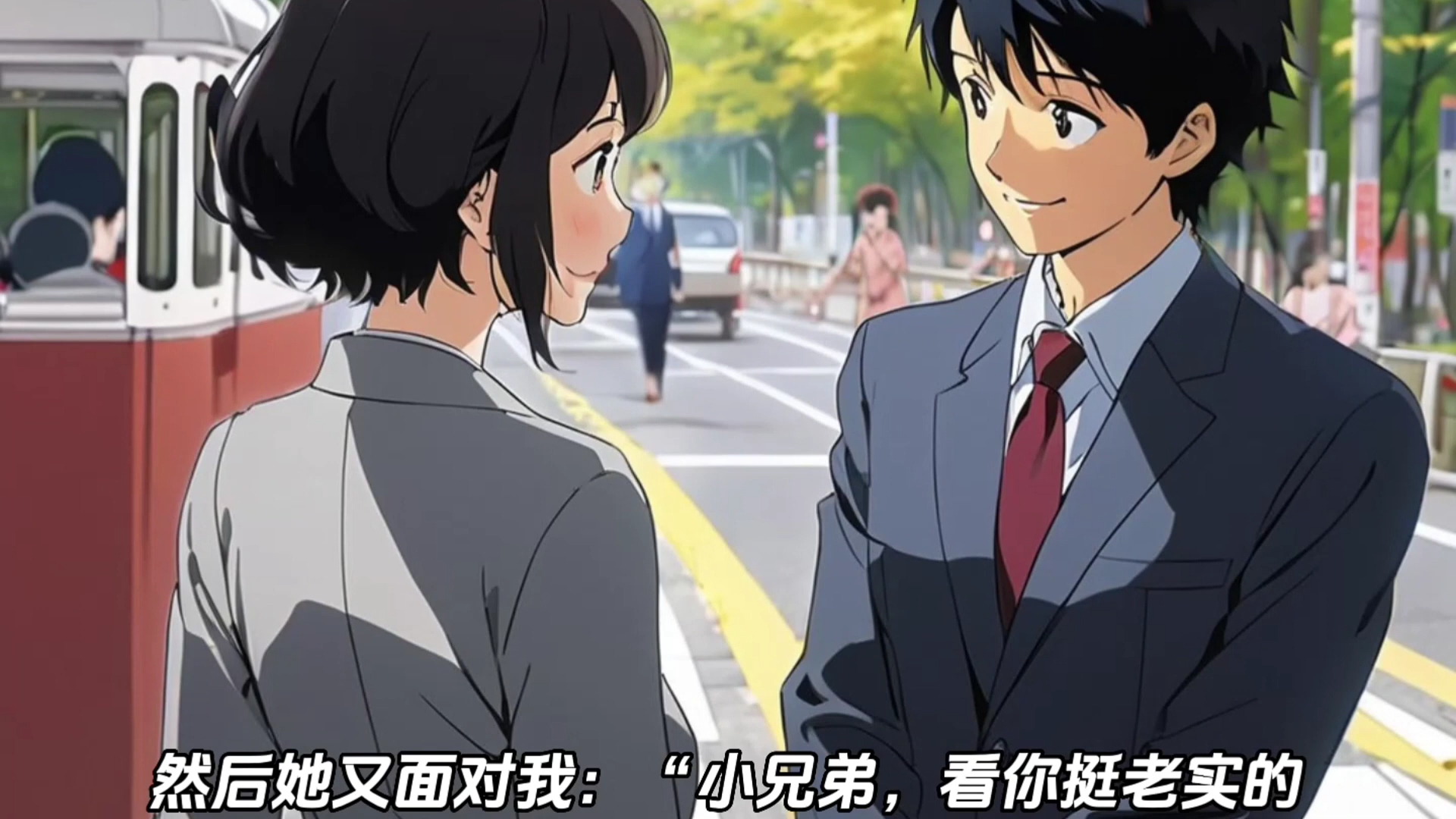 (契约男友)那天上午,我骑着电动车急匆匆去送一个快要迟到的单子,拐弯