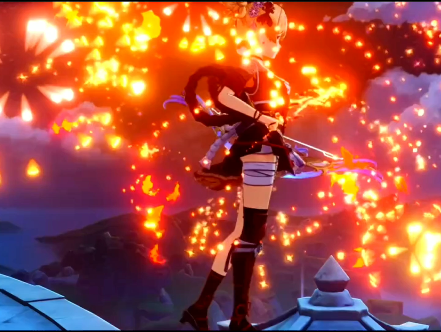 烟花易逝人情长存见者出宵宫