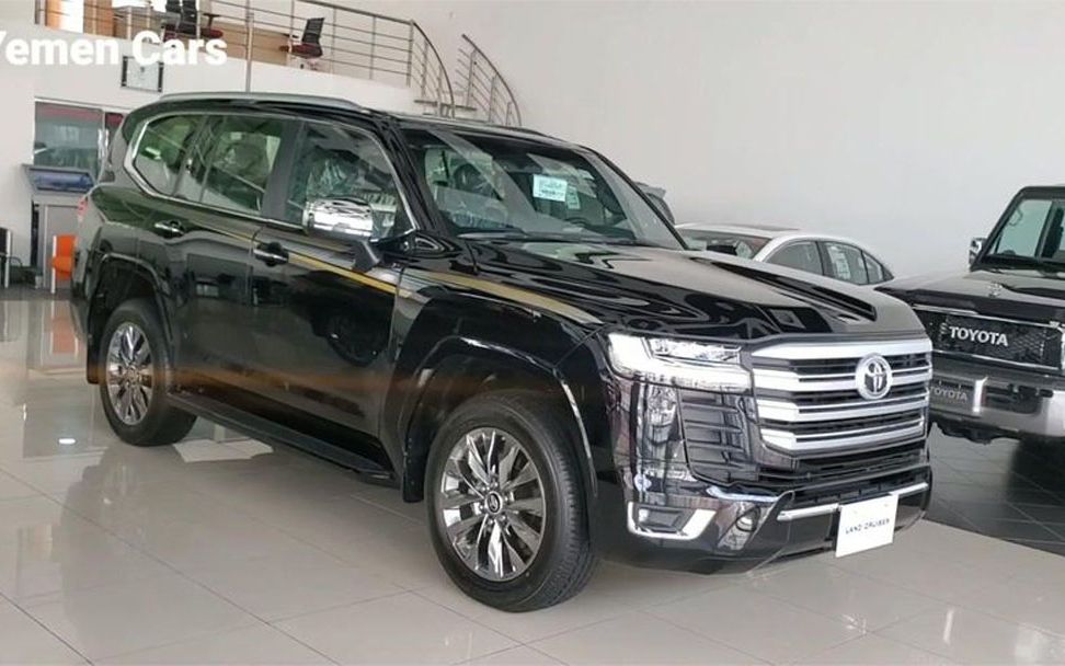 2022款丰田兰德酷路泽3.5t静态体验,太霸气了!