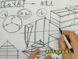 Скачать видео: 【零基础学手绘】我知道你想学透视！七分钟教你搞懂透视！