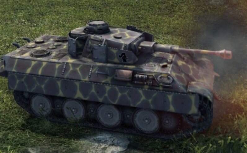 rl益生坦克世界闪击战不五不四的viv号战车