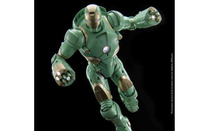 9合金可动人偶系列 dfs003 mark37合金可动钢铁人 开