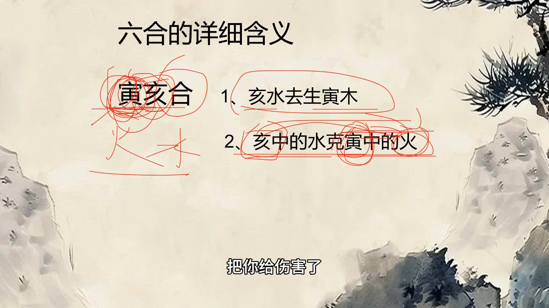 六合详解之寅亥合