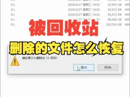 Download Video: 回收站彻底删除的文件，还能恢复吗？【绿联】