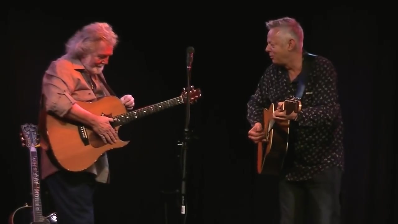 [图]【当你去看演奏会却被叫上台去弹琴】Thom Bresh & Tommy Emmanuel - Guitar Rag