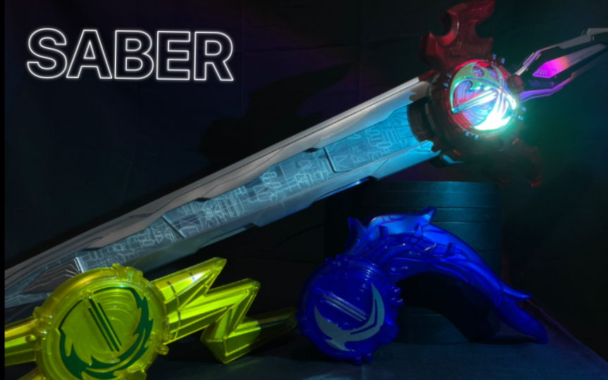 【大剑,男人的浪漫!】假面骑士圣刃_80cm巨大圣剑(重涂版)展示