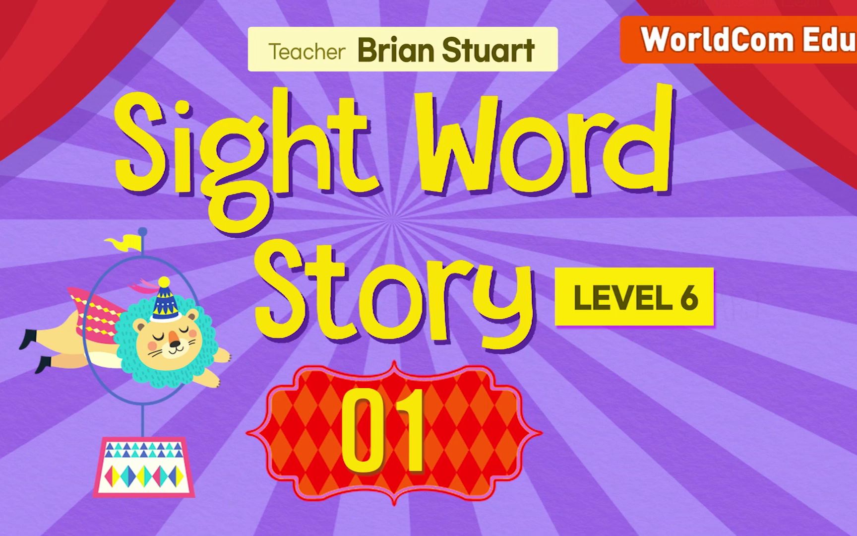 [图]常用单词故事 六级 (Brian Stuart老师最新课程) Sight Word Story Level6