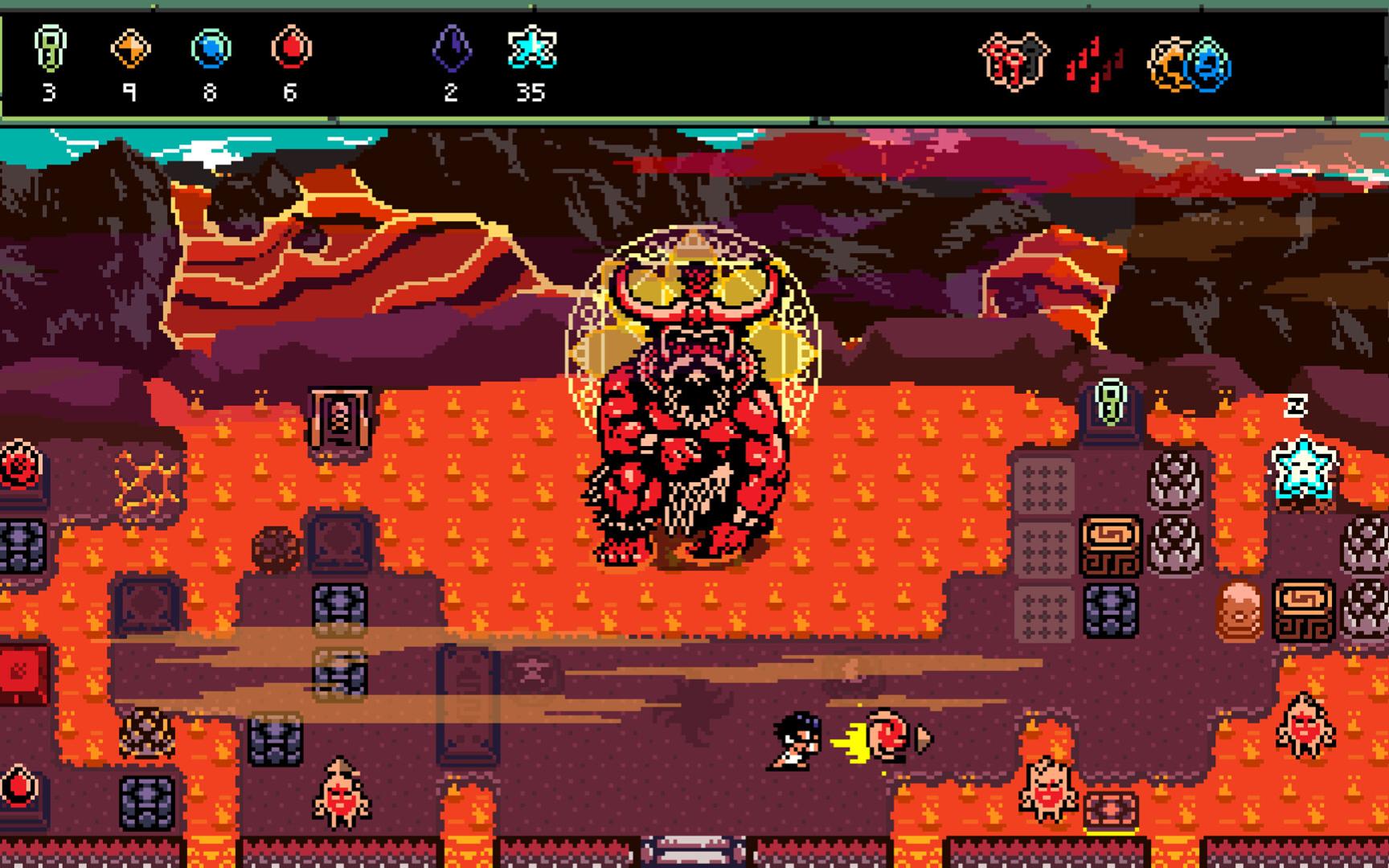 像素解谜风格冒险游戏 海 天 岛 传 说