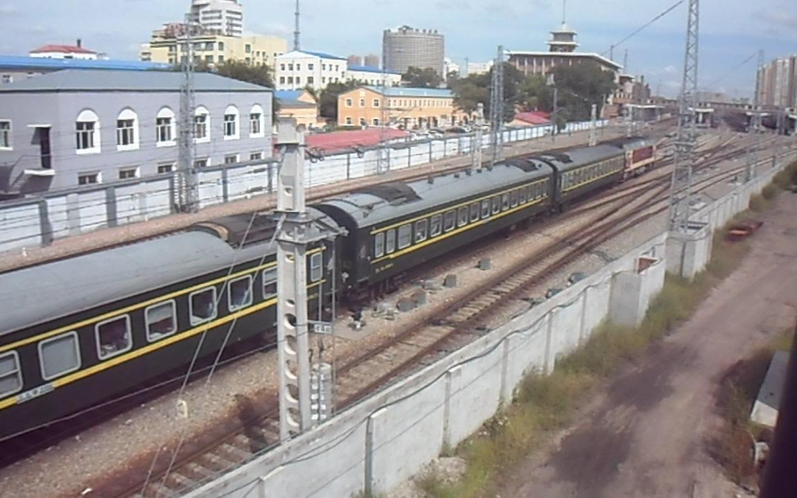 【中国铁路】哈局佳段 df4d 3091牵引k7206次 宝清~齐齐哈尔旅客列车