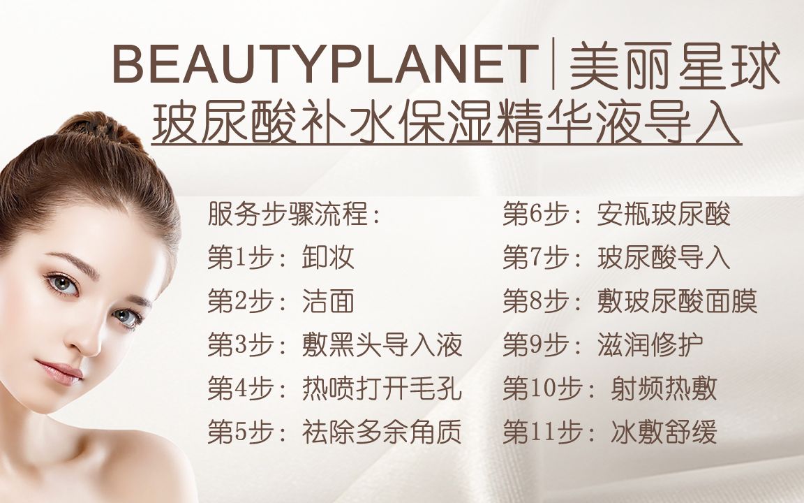 BEAUTYPLANET美丽星球玻尿酸补水保湿精华液导入哔哩哔哩bilibili