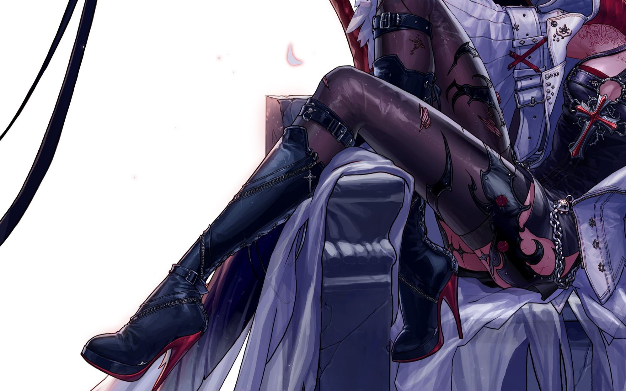 【四姨二觉立绘原画鉴赏】你下贱吗?