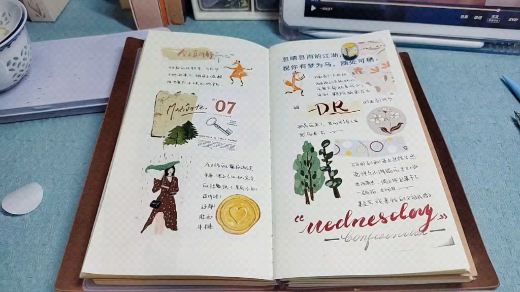 一起做手帐吧189|一日一页|tn轻复古|你好工作室|劲劲儿|玩乐的文具