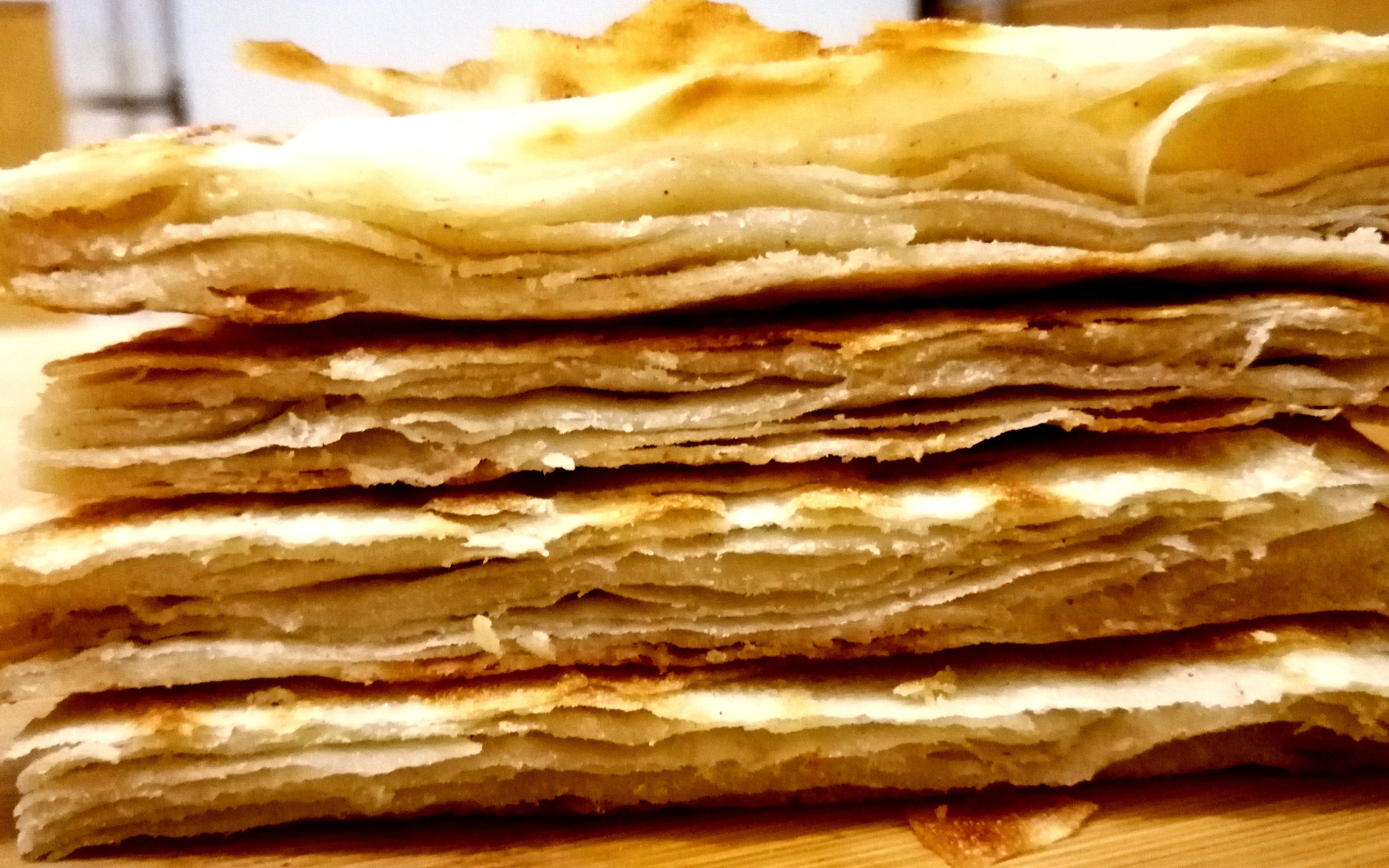 西安千层油酥饼图片