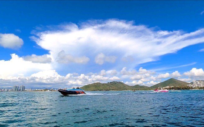海南三亚路亚牛港被拉清杯那就欣赏一下海上风景知道是哪里吗