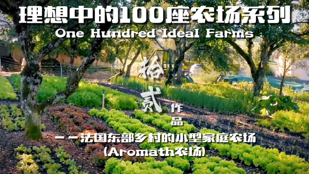 理想中的100座农场系列——法国东部乡村的小型家庭农场(Aronath农场).法国乡村精耕细作的小农农场生活,快乐原来可以如此简单哔哩哔哩bilibili