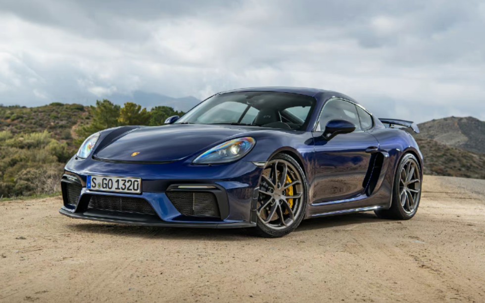 【2023保时捷718 cayman(982) gt4 rs - 龙胆蓝】2023 porsche 718