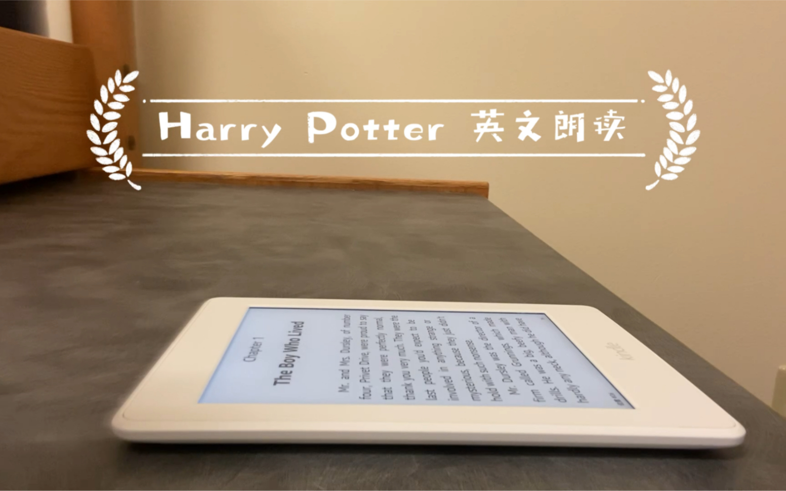 harry potter哈利波特英文朗读 睡前助眠哔哩哔哩bilibili