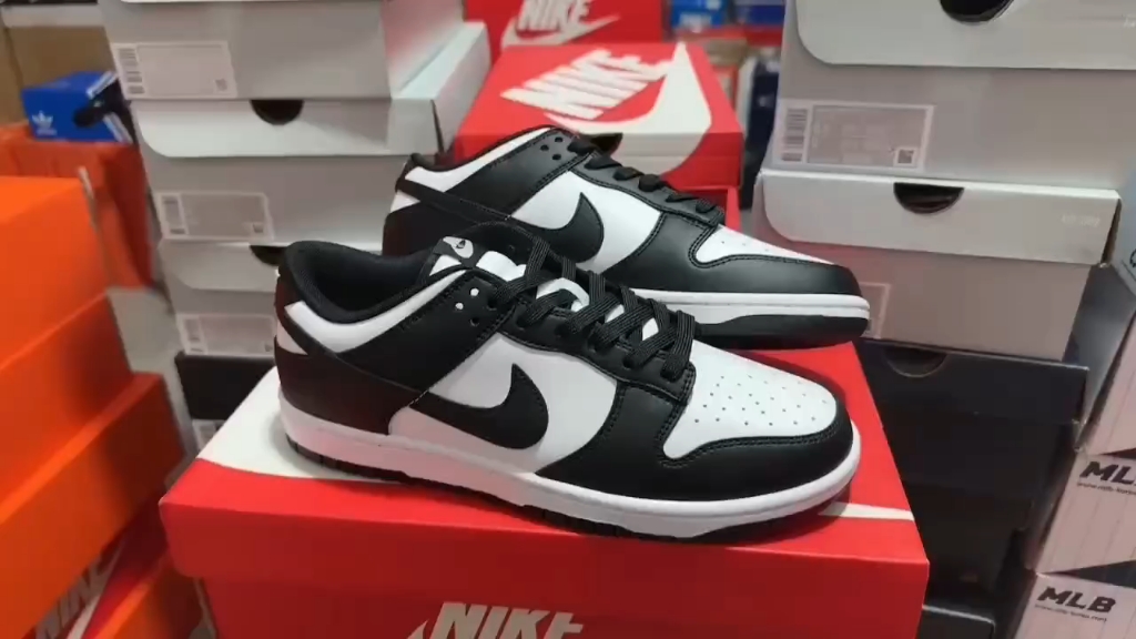 dunk 黑白熊猫发货实拍
