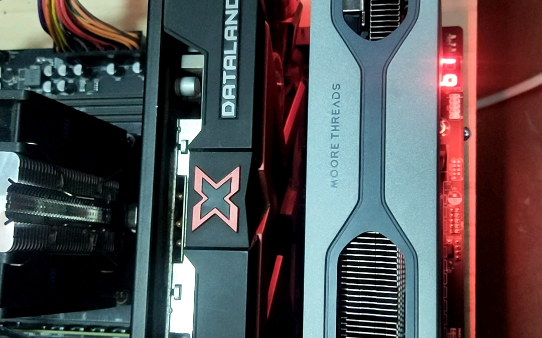 e5 2666v3主机尝试安装摩尔线程s80