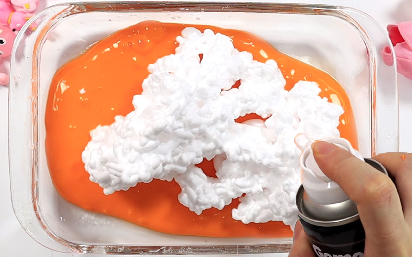 玩腻的起泡胶混剃须泡,放两天会变成?