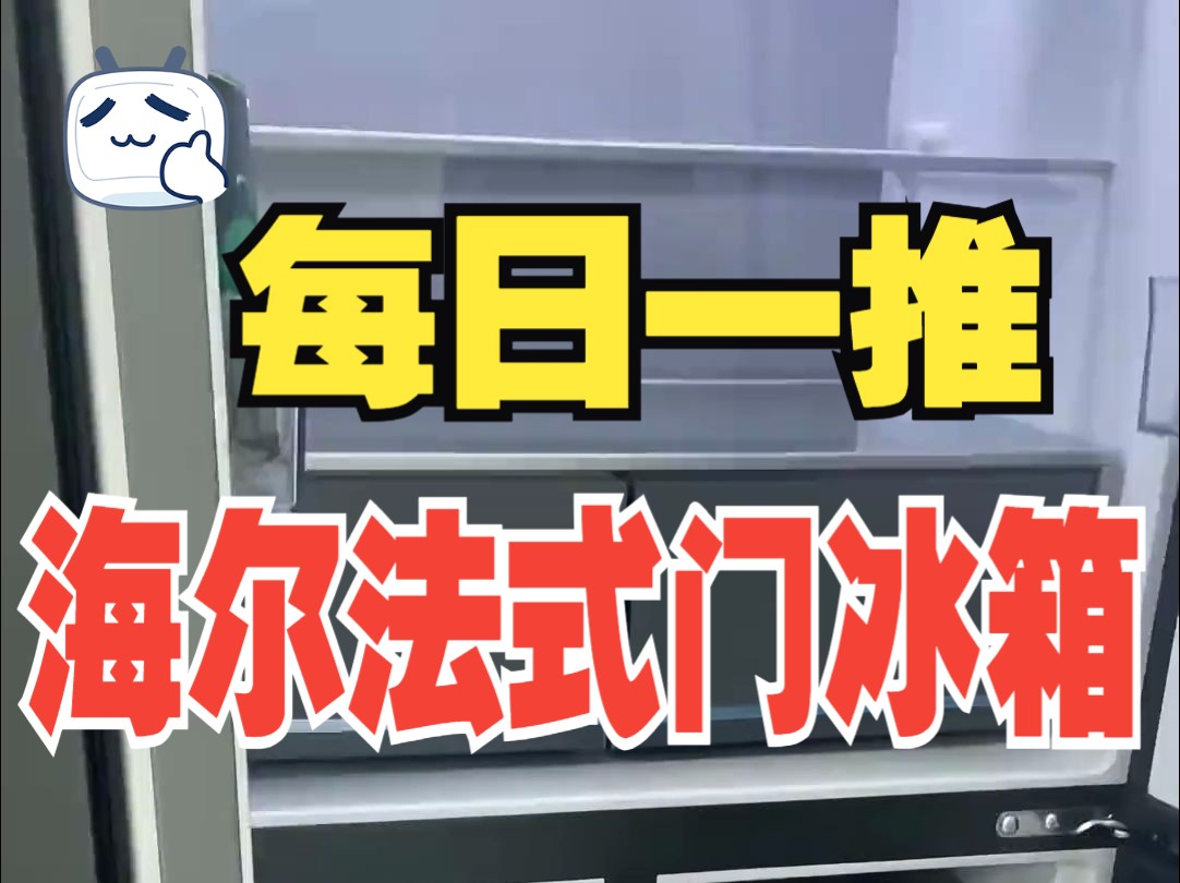 每日一推,今天推一款海尔冰箱510,详细讲解,帮助大家更好的了解产品哔哩哔哩bilibili
