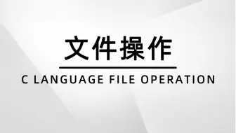 【C语言文件操作】终于有大佬把C语言文件操作的打开、关闭、写入、读取、指针偏移和清空全部讲清楚了！