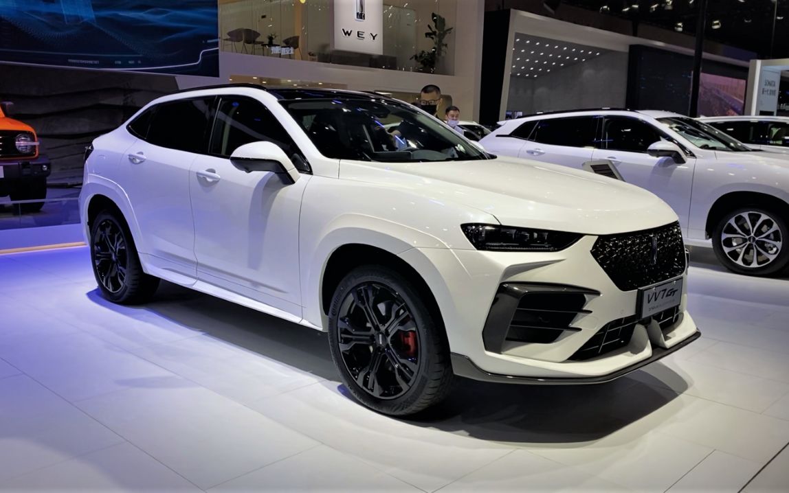 2020款长城wey vv7 gt巴博斯版亮相,看到实车那刻给个不心动理由_哔哩