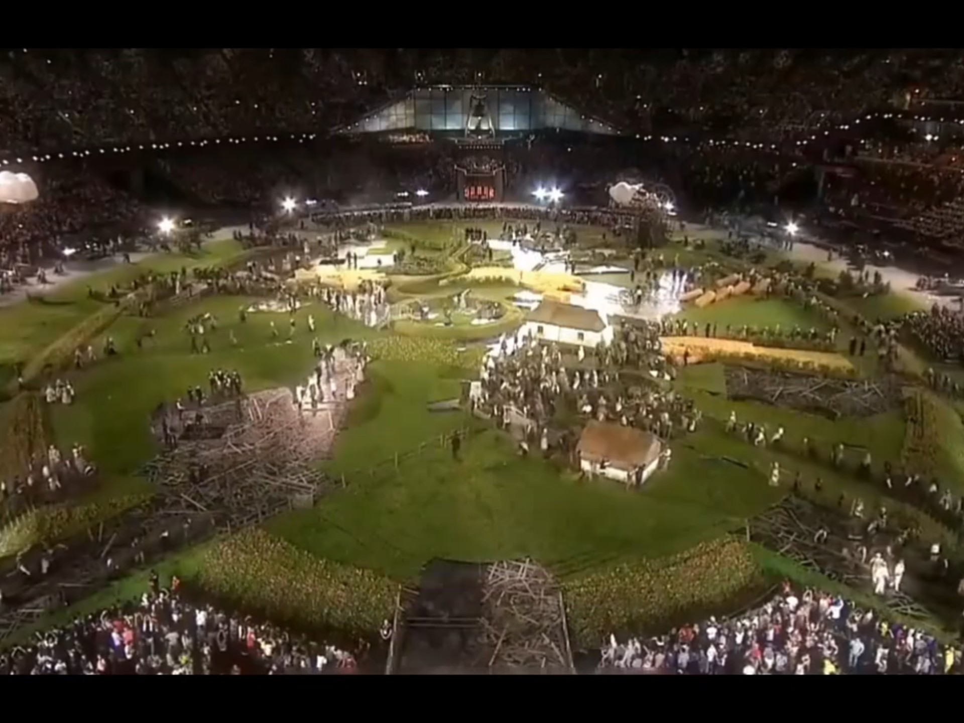 伦敦奥运会开幕式!明天的生活是怎么样的呢?会更好吗