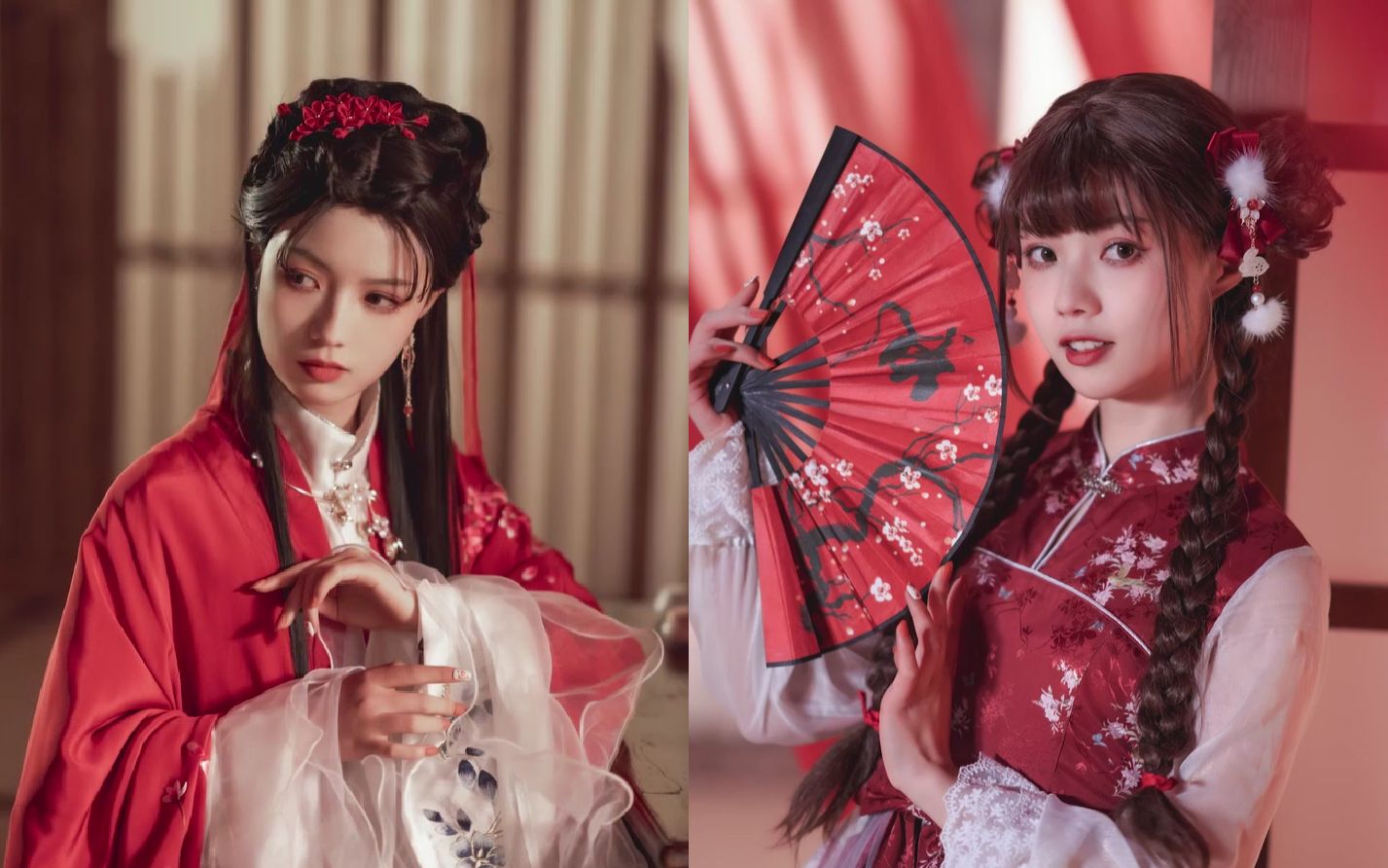 【党妹/古风/混剪】用《横竖撇点折》打开盛世美颜_哔哩哔哩 (゜-゜)