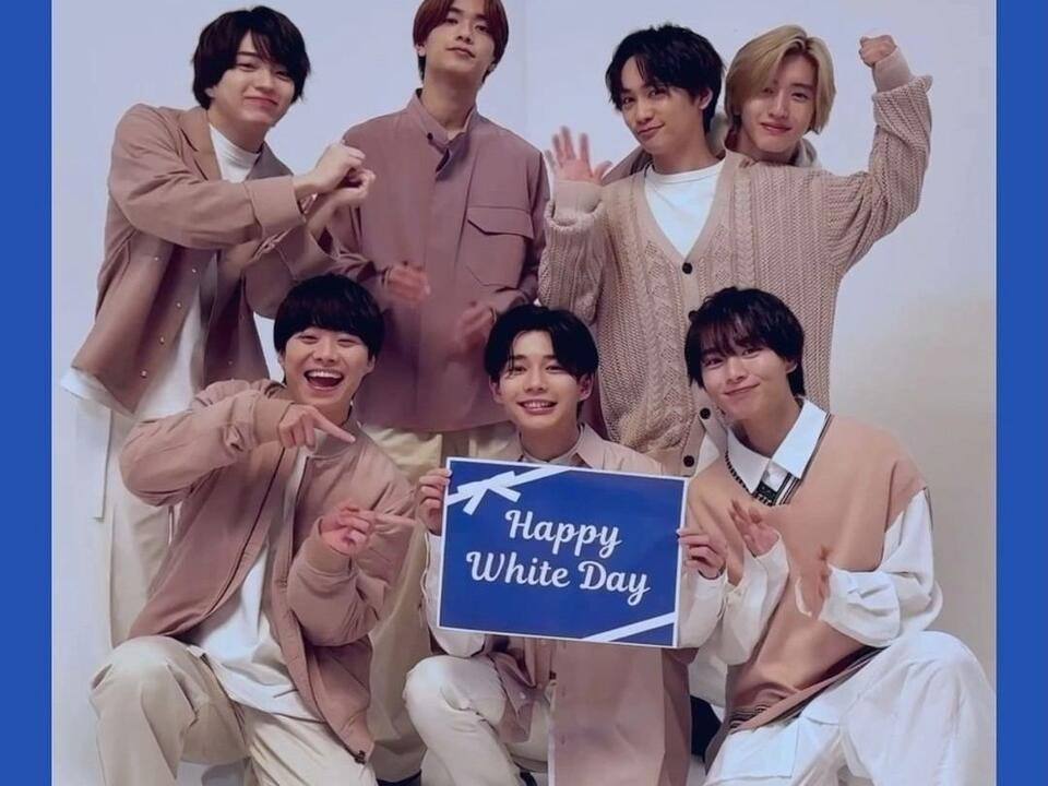 なにわ男子Ins0240314 Happy White Day ♪君に恋をした_哔哩哔哩_bilibili