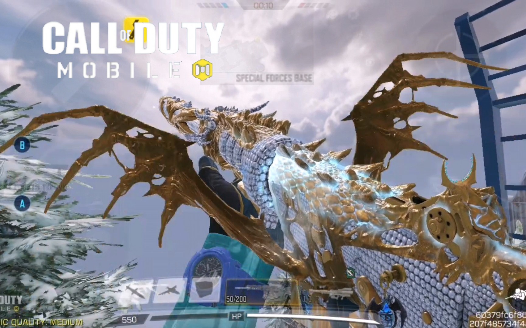 【codm】k6冰霜巨龙——ice drake killer