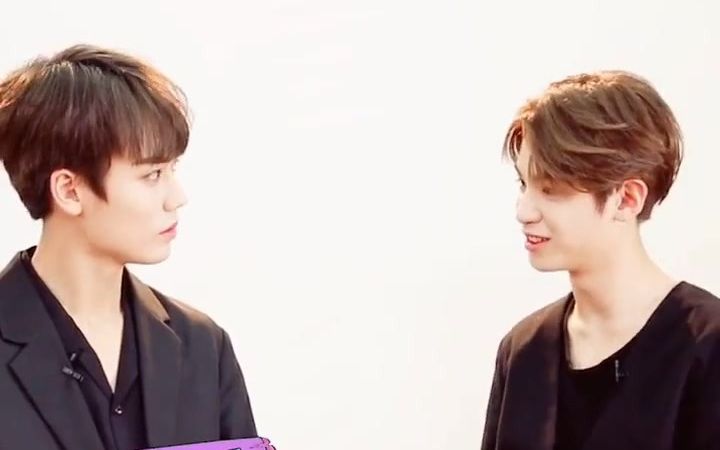 林彦俊和justin黄明昊的土味情话有被土到哈哈哈哈